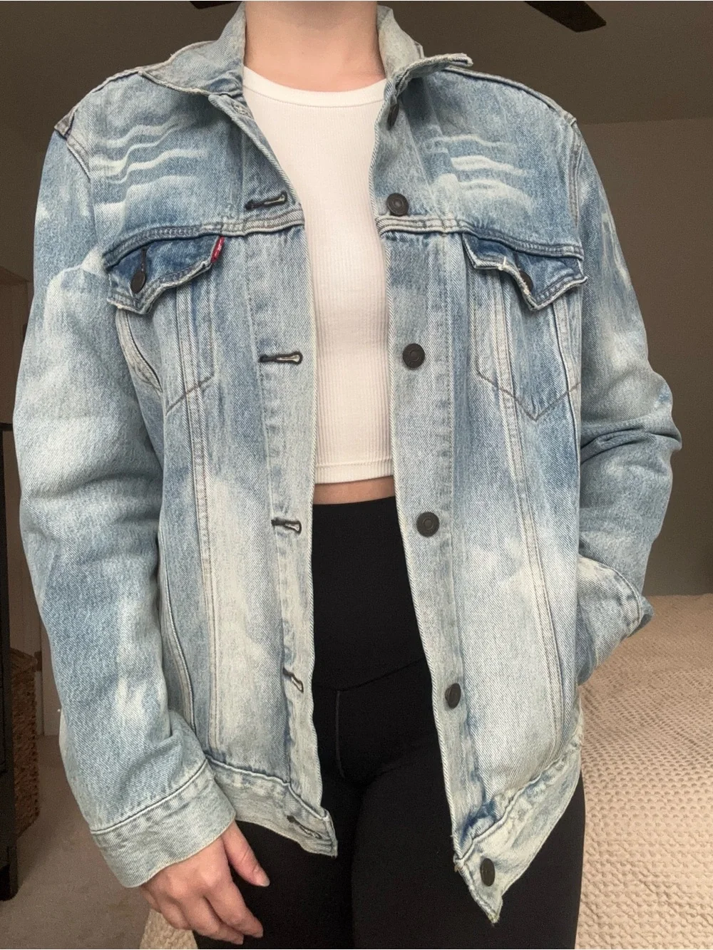 Levi's Light Blue Denim Jacket - Picture 2 of 10